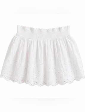GAP White Eyelet Mini Skirt XXL